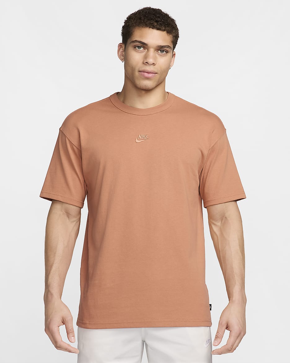 Brown nike shirt best sale